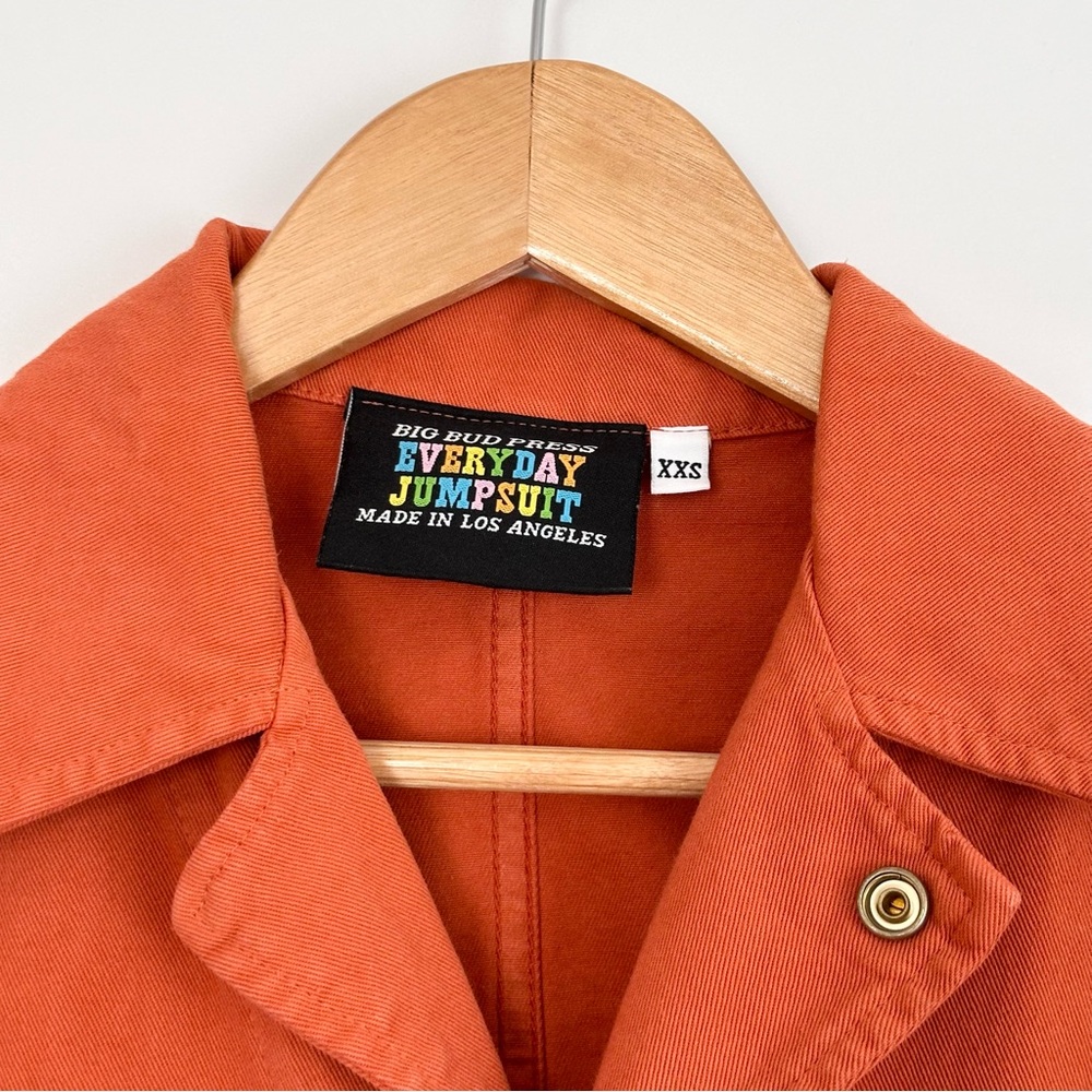 Big Bud Press Everyday Jumpsuit Burnt Orange - Picture 7 of 15
